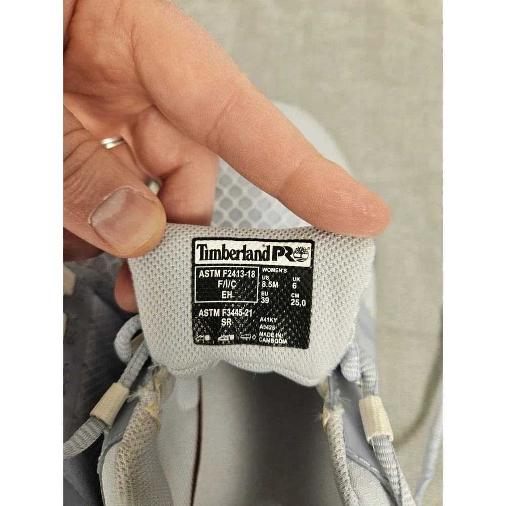 Timberland PRO Women's Work Shoes A41KY 8.5M Composite Toe EH Gray